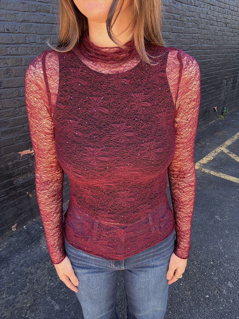 ASTR Kyra Top - Wine