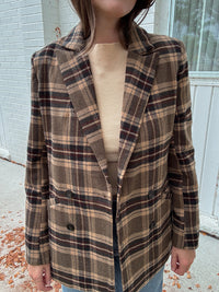 Fall Plaid Jacket