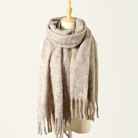 Alpin Snow Scarf: Sand