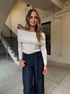 Lucy Paris Kinsley OTS Knit Top