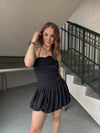 Lucy Paris Faye Mini Dress Black