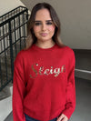 Round Neck Sleigh Sweater