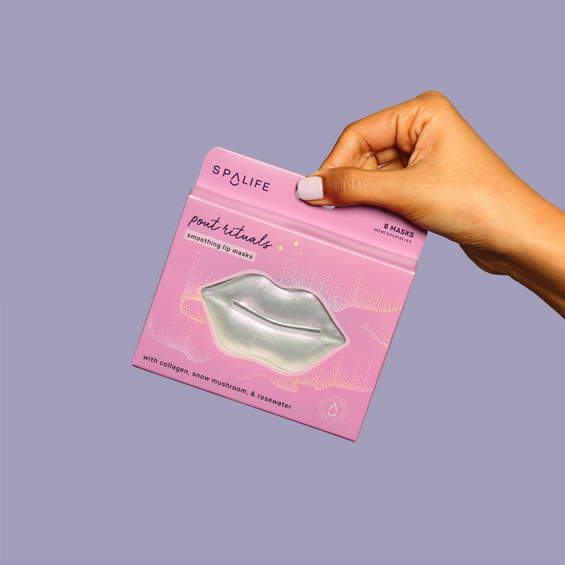 Pout Rituals Smoothing Hydrogel Lip Masks - 8 Pairs