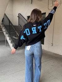 Detroit Lions Wingspan Decal Crewneck