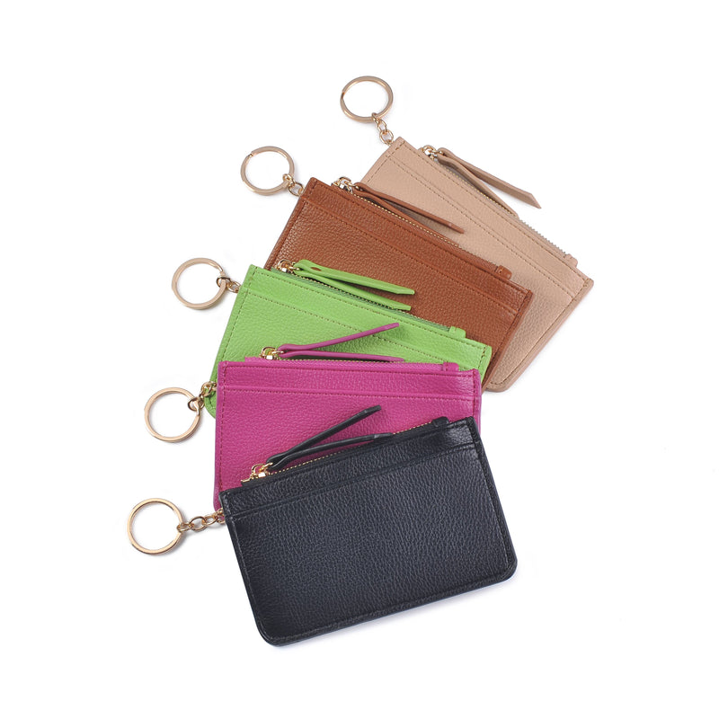 Sadie Card Holder Wallet: Black
