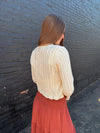 Sadie & Sage Chamomile Front Tie Cardigan