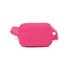 Felix Mesh Neoprene Belt Bag - Fanny Pack: Hot Pink