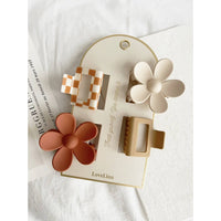 4-Pack Assorted Clips - SULLY: LILAC / ONE SIZE