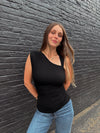 Mia Knit Top - Black