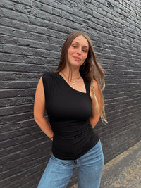 Mia Knit Top - Black