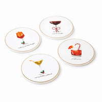 Holiday Cheers Coaster Set of Four
