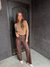 Lucy Paris Adler Faux Leather Pant