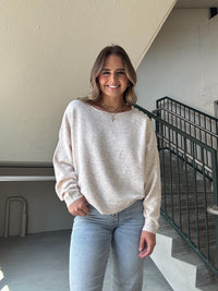 Multi Color Thread Sweater - Pink