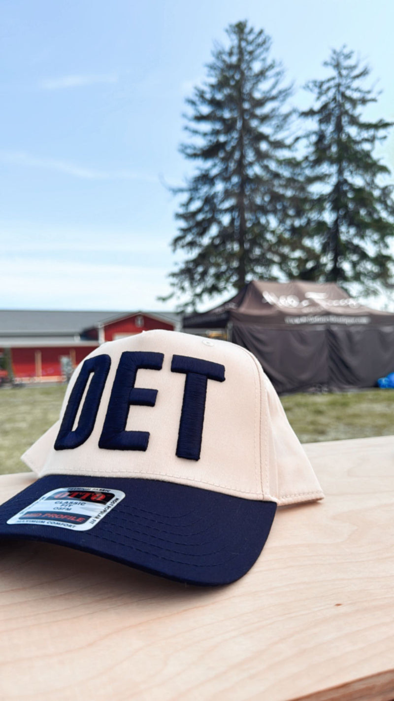 DET Navy Trucker Hat