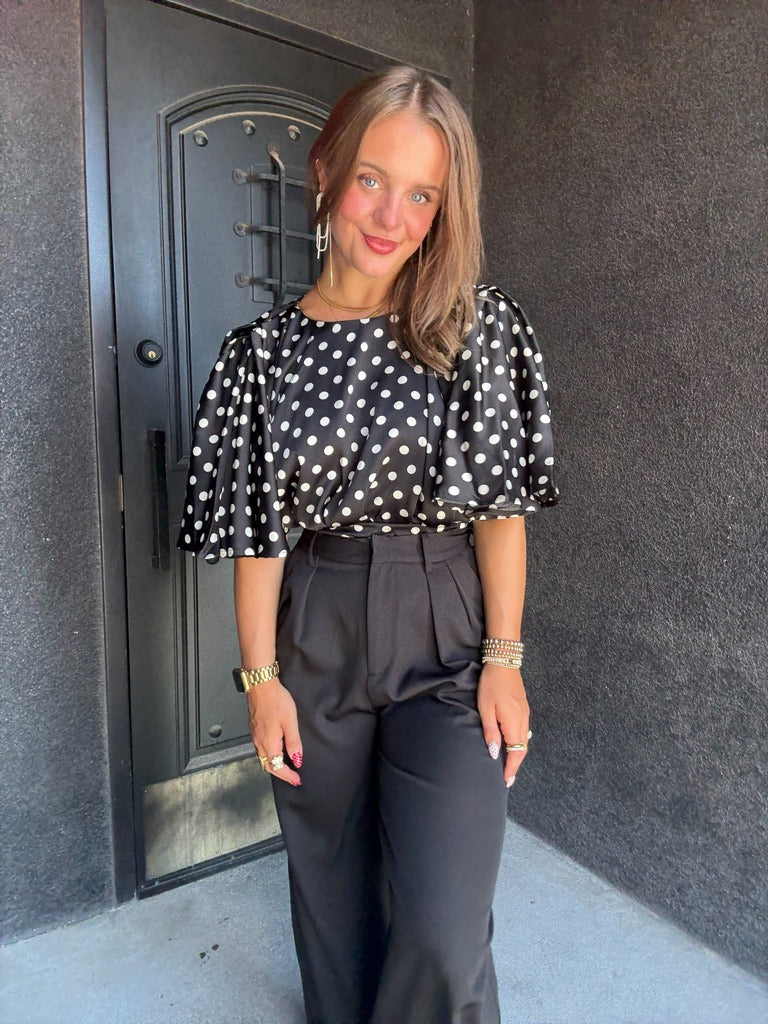 Polka Dot Blouse