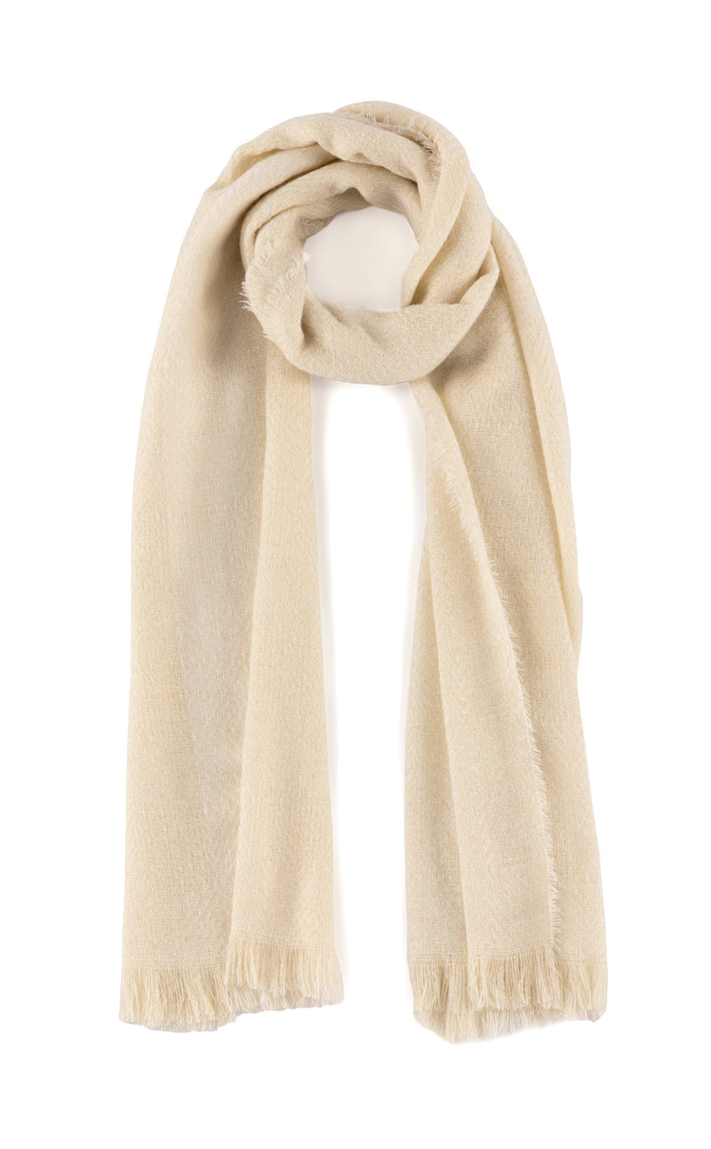 BELLE SCARF: IVORY