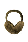 Chloe Velvet Earmuff: Olive