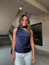 Lucy Paris Susan Tie Neck Top