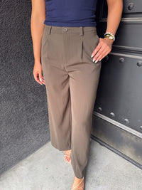 Tailored Trousers - Espresso
