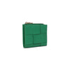 Amelie Woven Card Holder: Kelly Green