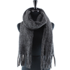 Alpin Snow Scarf: Black