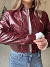 Lucy Paris Caleb Faux Leather Jacket
