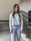 Z Supply Medina Cardigan - Light Heather Gray