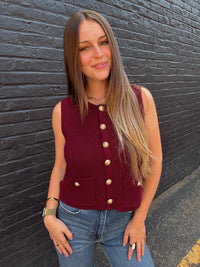 Steve Madden Aliya Sweater Vest
