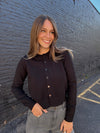 Amelia Knit Cardigan - Black