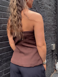Strapless Chocolate Top