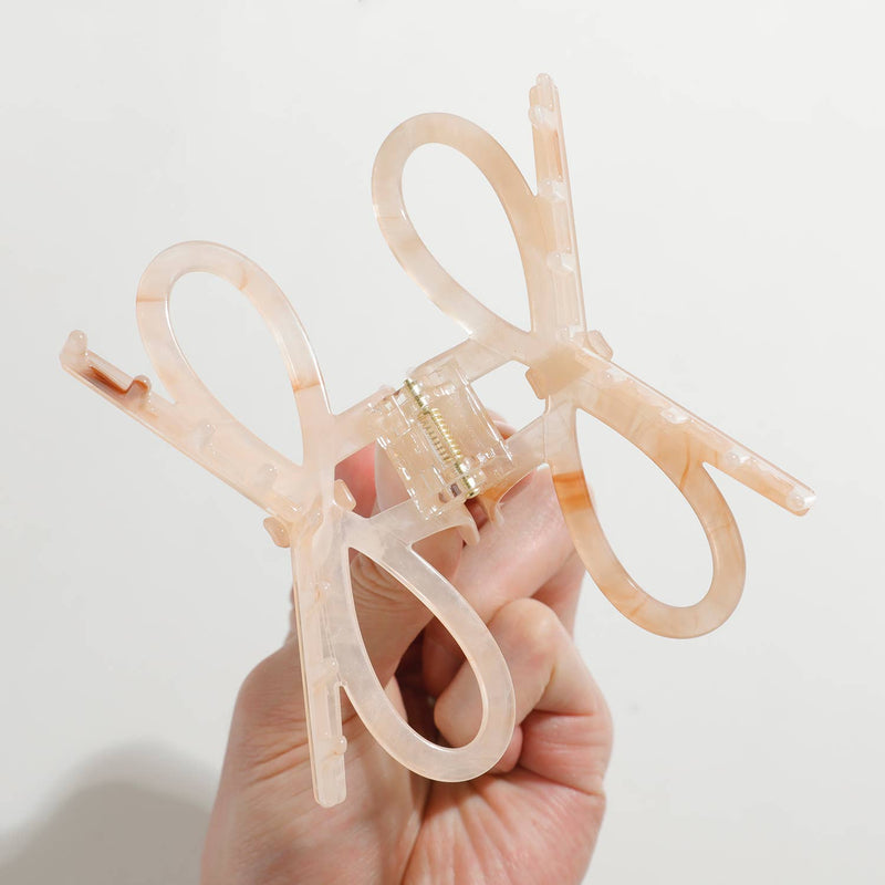 Remi Spring | Wide Bow Claw Clip: Assorted