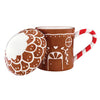 Ceramic Mug - Gingerbread House: Ceramic / 16 oz, 6.5" h