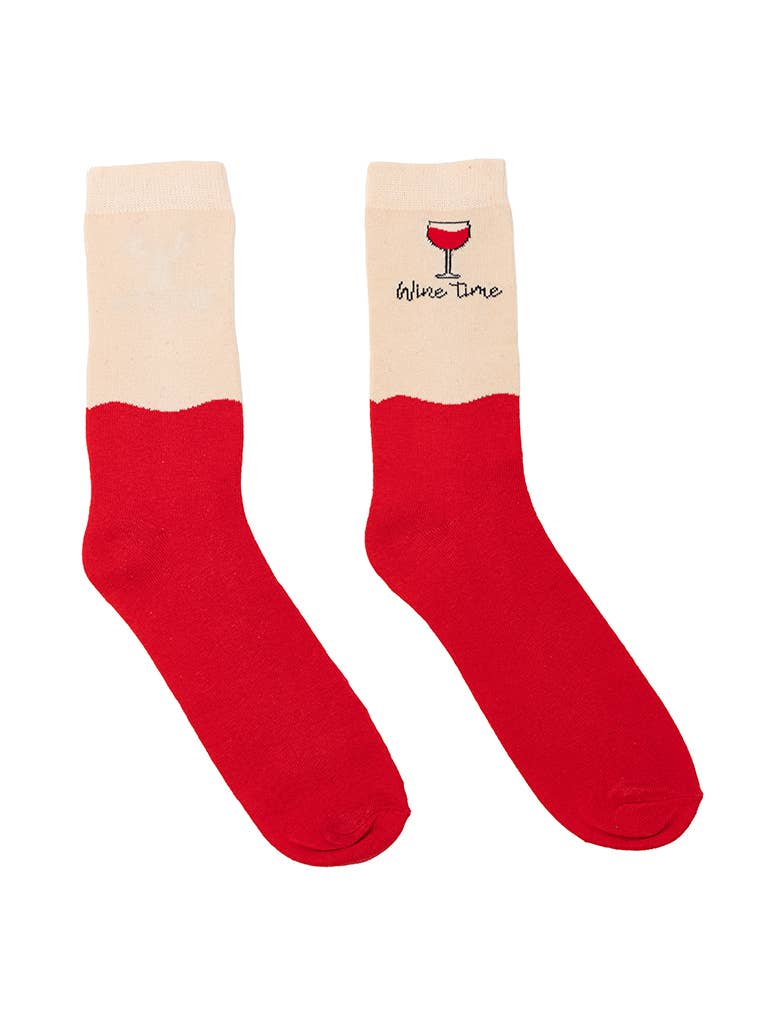 Wine 3D Socks