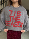 'Tis The Season Lettering Sweater