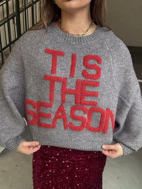 'Tis The Season Lettering Sweater