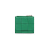 Amelie Woven Card Holder: Kelly Green