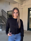 Soft Knit Cardigan - Black