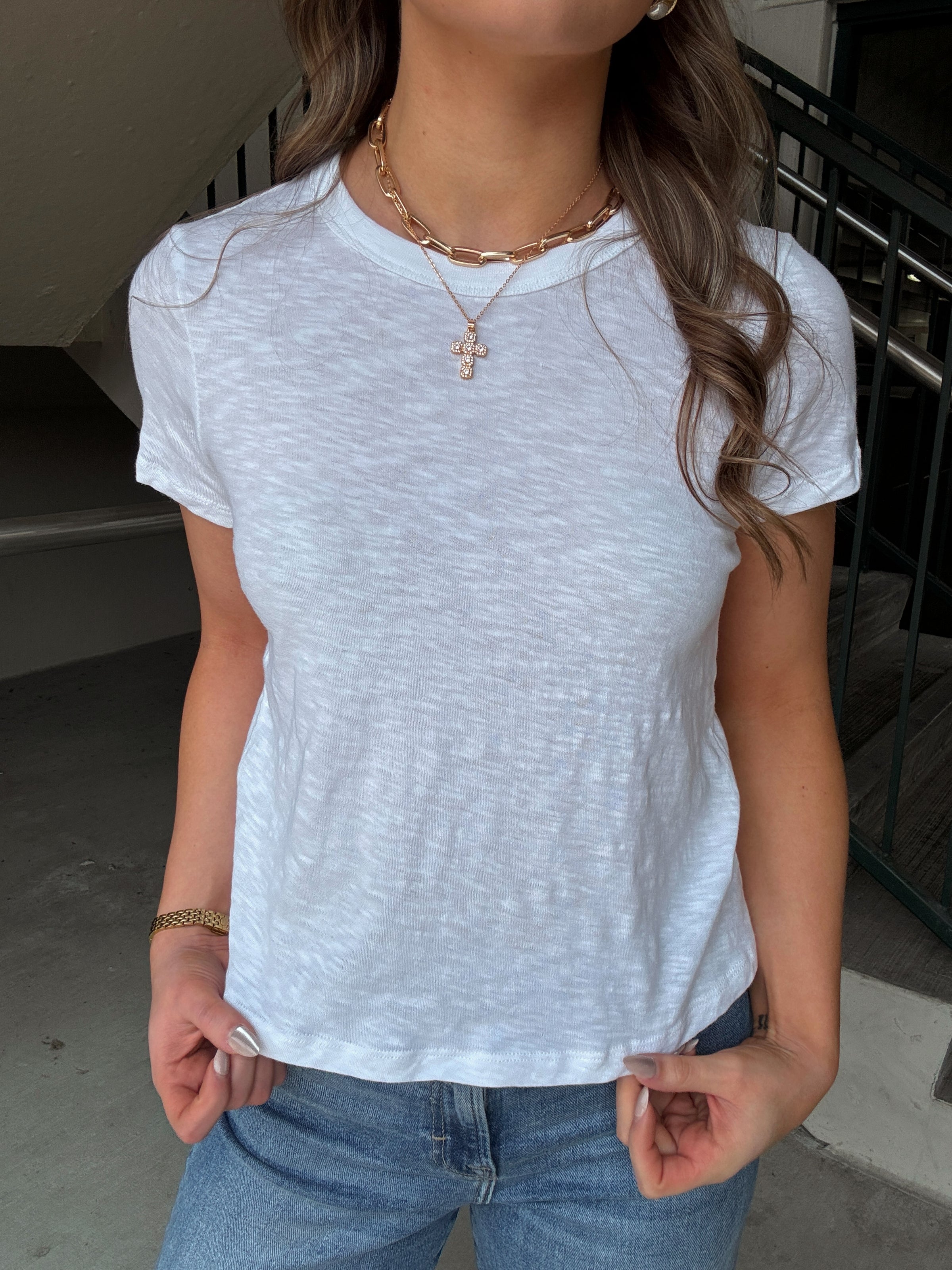 Z Supply Junie Slub Tee Shirt