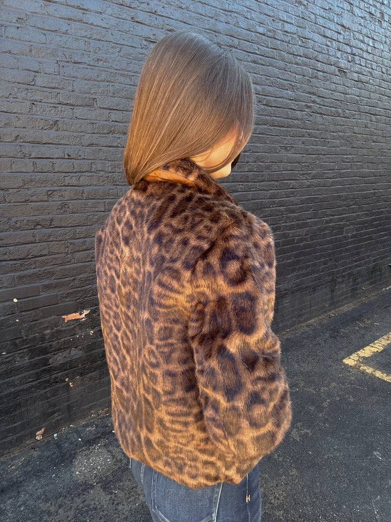Lucy Paris Bambi Faux Fur Jacket