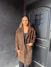 Sadie & Sage Animal Instinct Leopard Coat