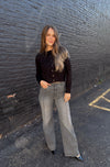 HIDDEN Happi Pintuck Jeans - Grey