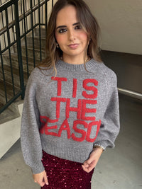 'Tis The Season Lettering Sweater