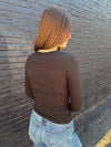 Z Supply Second Skin Crew LS - Black