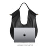 Tracy Black Recycled Vegan Shoulder Bag