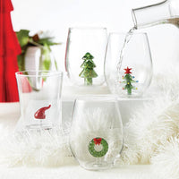 Figurine Wine Glass - Tree: Glass