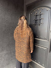 Sadie & Sage Animal Instinct Leopard Coat