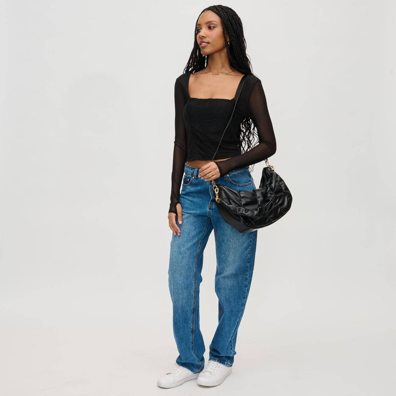 Whitney Crossbody: Black