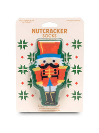 3D Crew Socks - Nutcracker