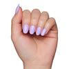 Lilac Press-On Nails|Short Round Shape|Subtle Press on Nails