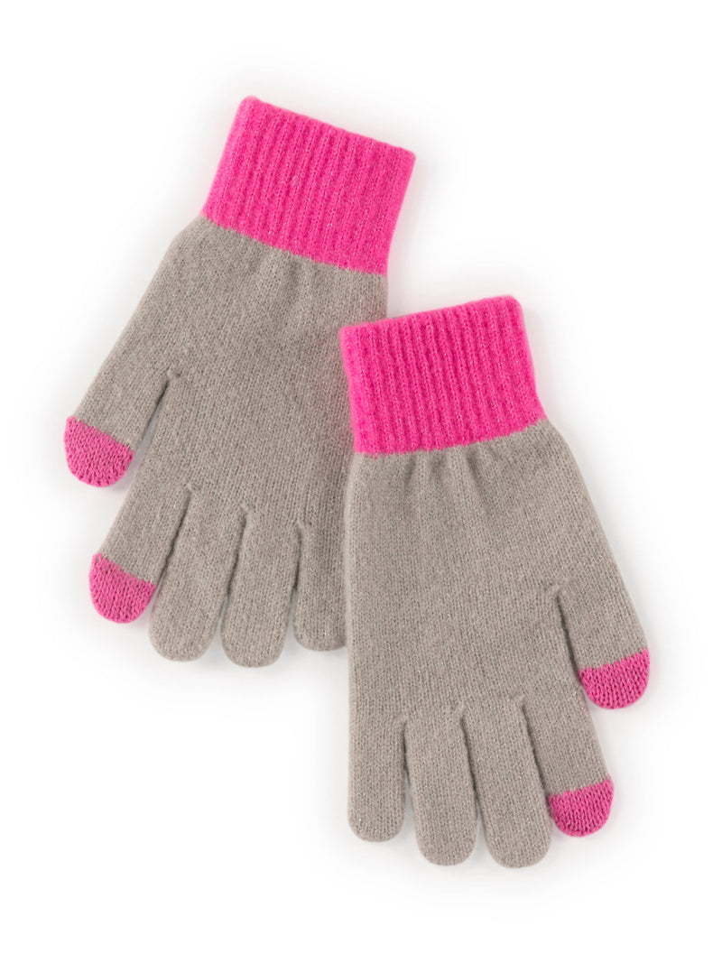 TINSLEY TOUCHSCREEN GLOVES: IVORY